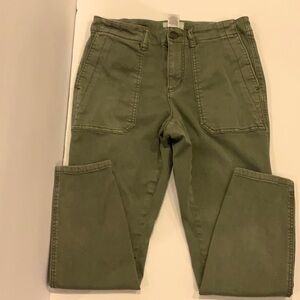 Caslon cropped utility pants SIZE 6